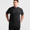 Graphic T-shirt classique, Script Logo ton sur ton - Grandes tailles