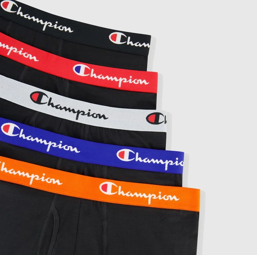 Lot de 5 boxers en coton stretch