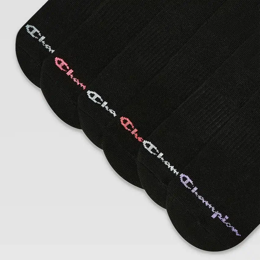 Lot de 6 paires de chaussettes hautes rembourrées pour femme
