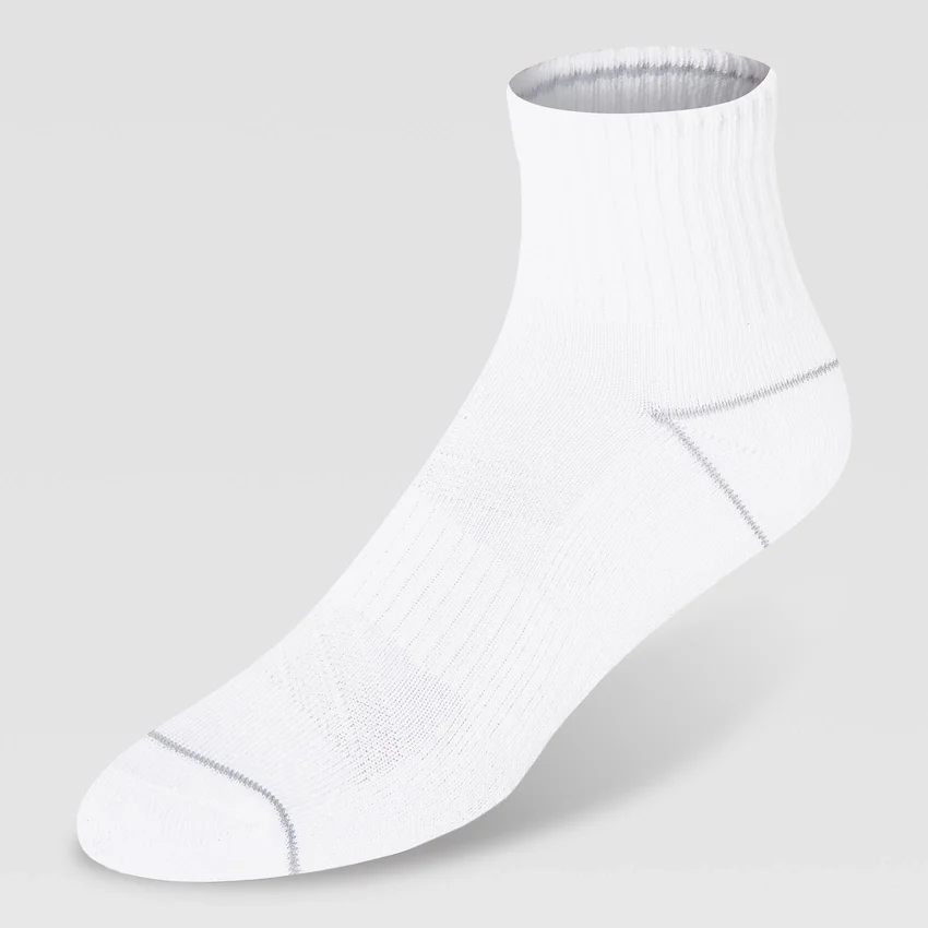 Lot de 6 paires de chaussettes mi-mollet rembourrées pour femme