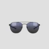 Lunettes d'aviateur polarisées pour homme en acier inoxydable ST-Shirtl