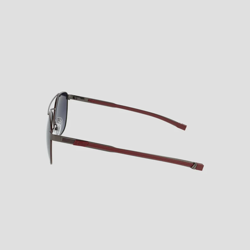 Lunettes d'aviateur polarisées pour homme en acier inoxydable ST-Shirtl