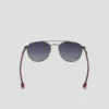 Lunettes d'aviateur polarisées pour homme en acier inoxydable ST-Shirtl