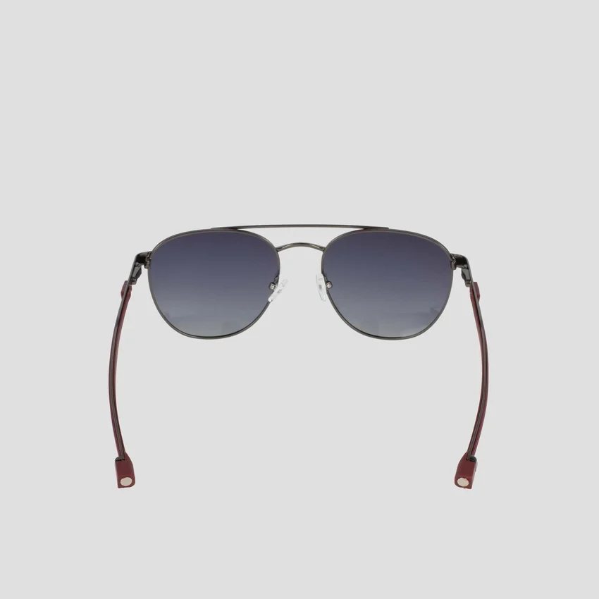 Lunettes d'aviateur polarisées pour homme en acier inoxydable ST-Shirtl