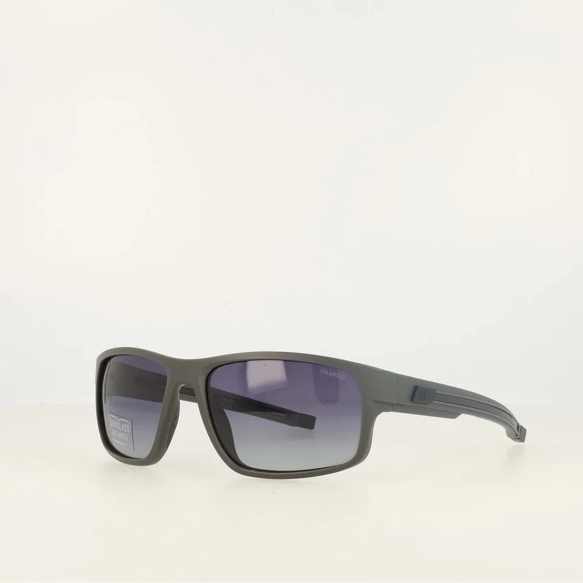 Lunettes de soleil polarisées rectangulaires pour homme – Taille moyenne