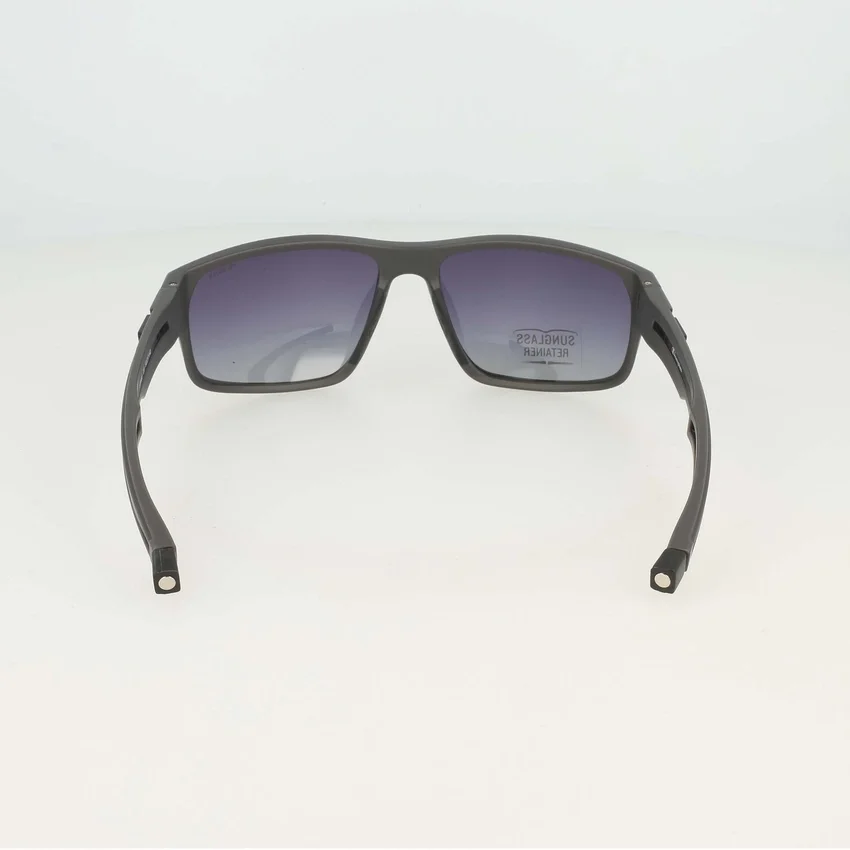 Lunettes de soleil polarisées rectangulaires pour homme – Taille moyenne