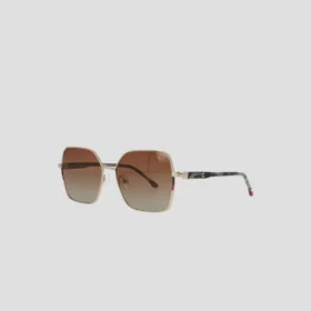 Lunettes polarisées carrées bohèmes pour femme