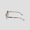 Lunettes polarisées carrées bohèmes pour femme
