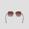 Lunettes polarisées carrées bohèmes pour femme