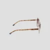 Lunettes polarisées carrées bohèmes pour femme