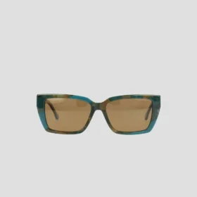 Lunettes polarisées rectangulaires fines pour femme