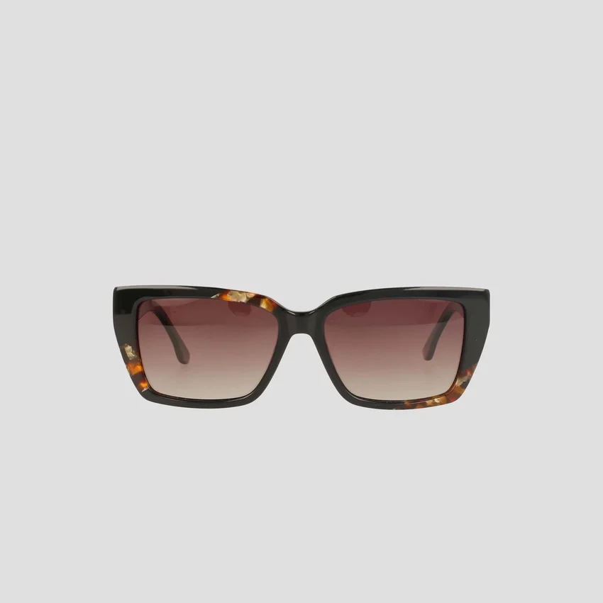 Lunettes polarisées rectangulaires fines pour femme
