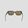 Lunettes polarisées rectangulaires fines pour femme