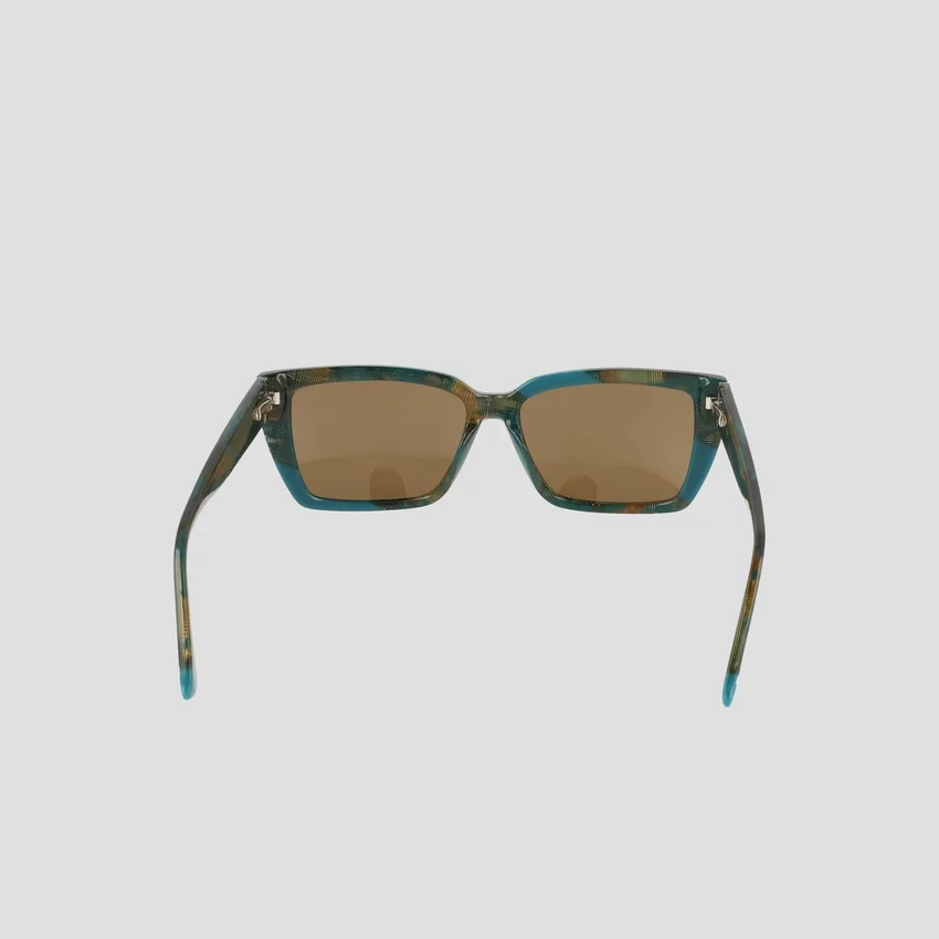 Lunettes polarisées rectangulaires fines pour femme