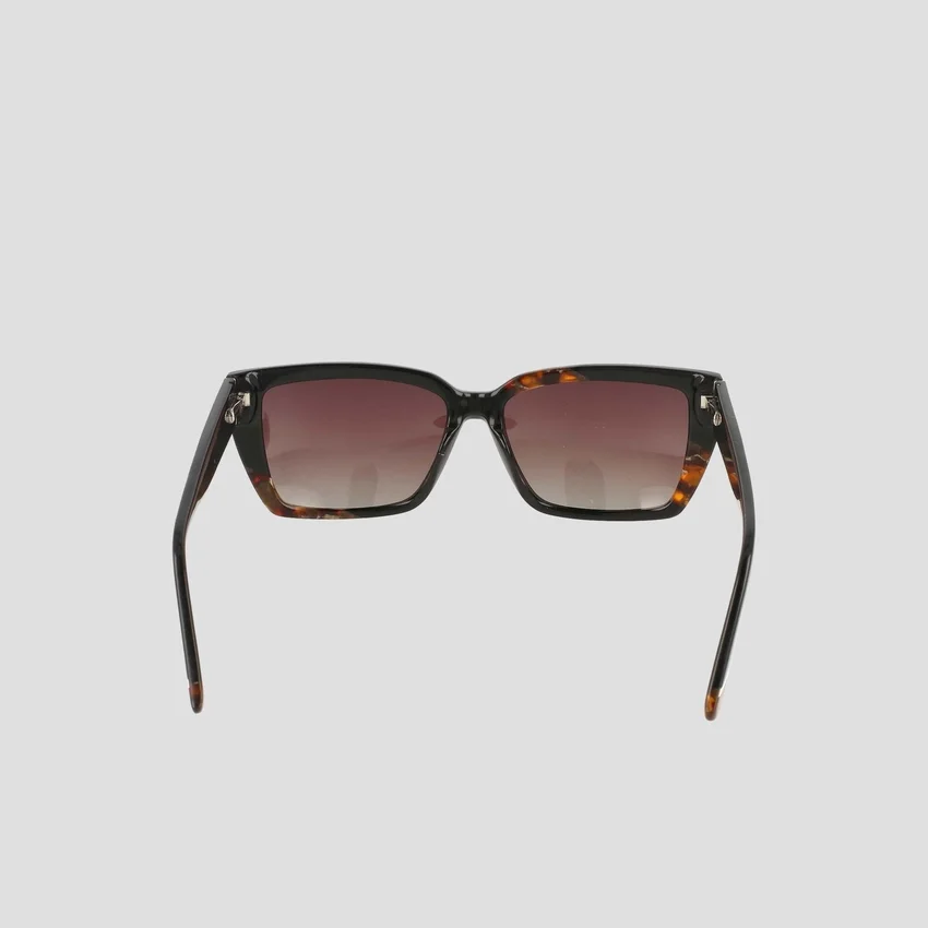 Lunettes polarisées rectangulaires fines pour femme
