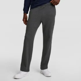 Pantalon de détente léger, ourlet ouvert, C Logo