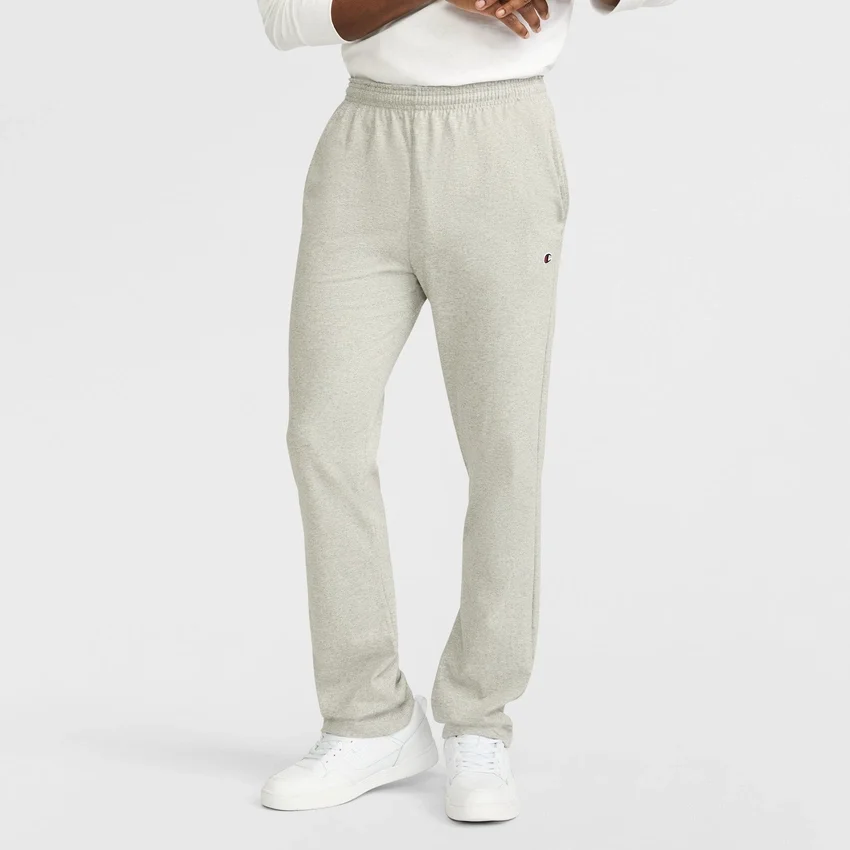 Pantalon de détente léger, ourlet ouvert, C Logo
