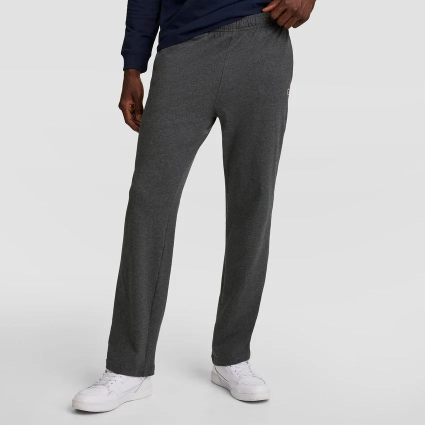 Pantalon de détente léger, ourlet ouvert, C Logo