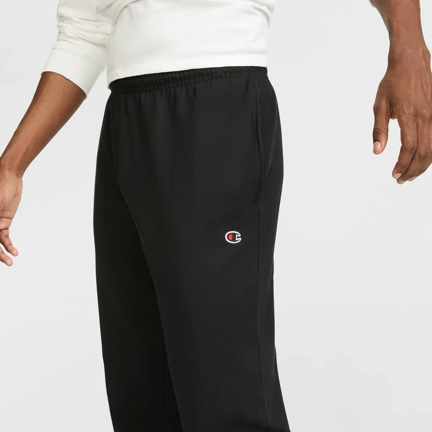 Pantalon de détente léger, ourlet ouvert, C Logo