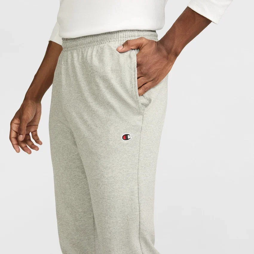Pantalon de détente léger, ourlet ouvert, C Logo