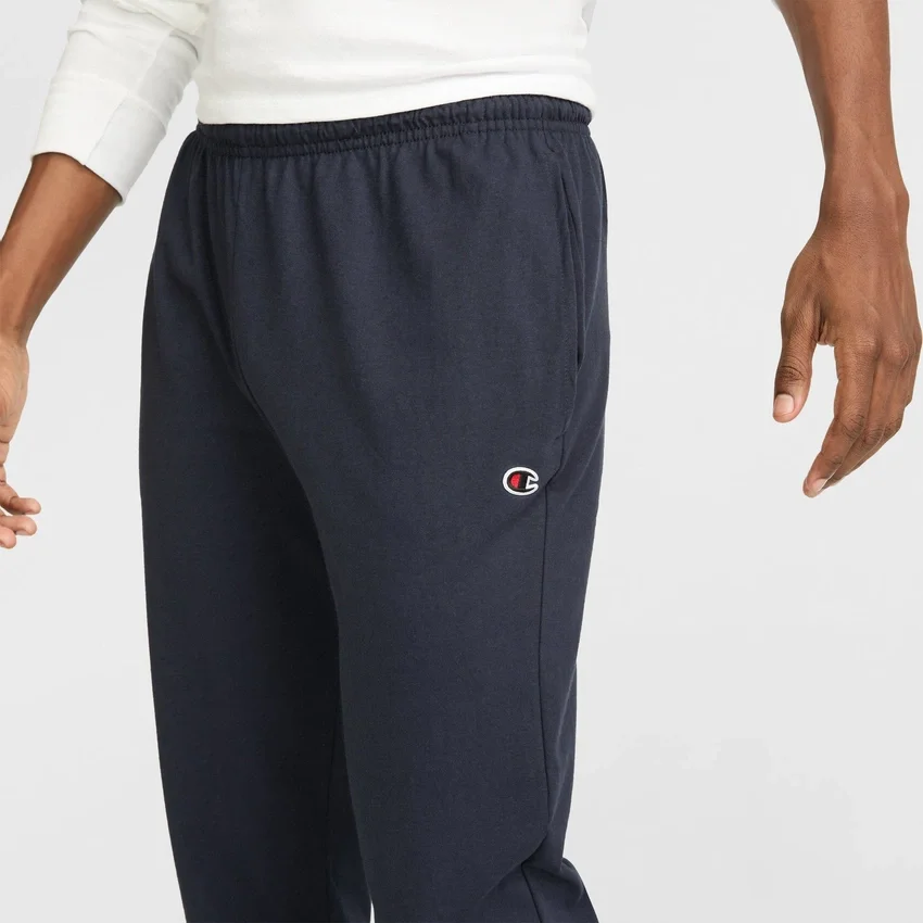 Pantalon de détente léger, ourlet ouvert, C Logo