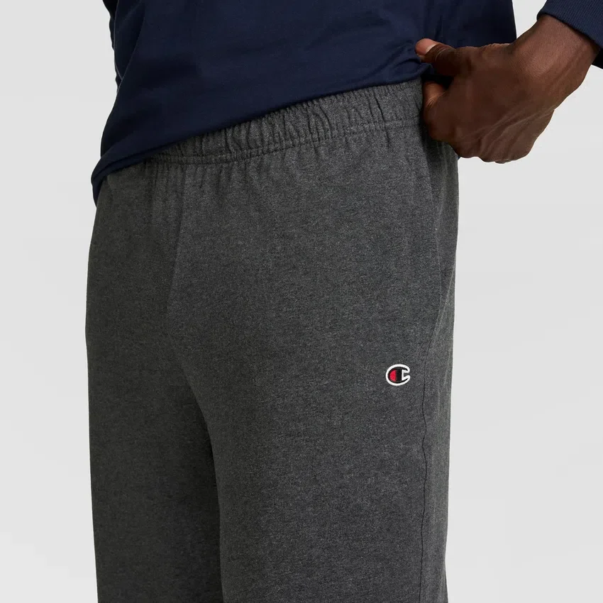Pantalon de détente léger, ourlet ouvert, C Logo