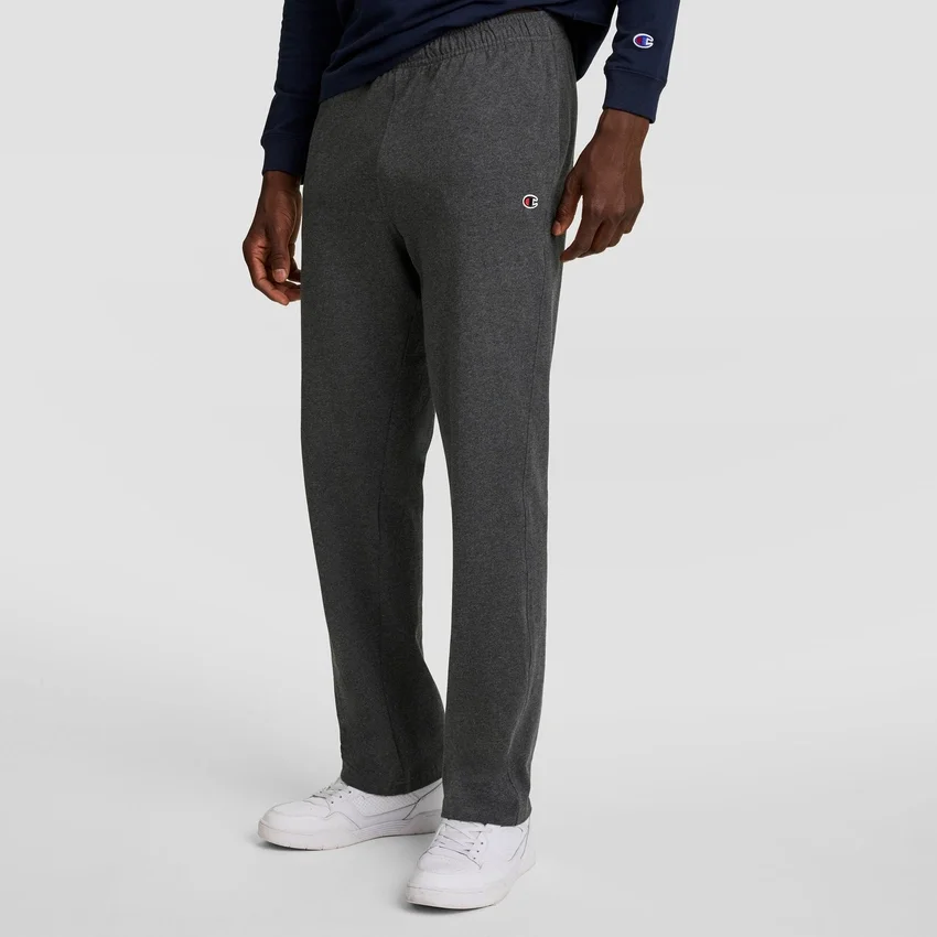Pantalon de détente léger, ourlet ouvert, C Logo