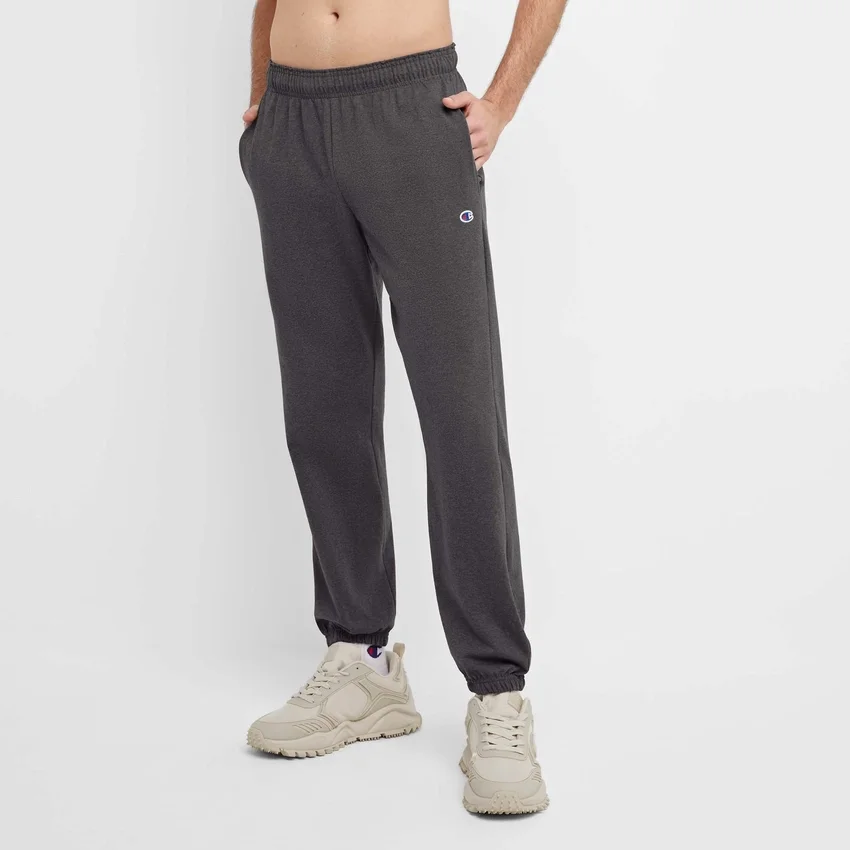 Pantalon de détente léger, ourlet resserré, C Logo