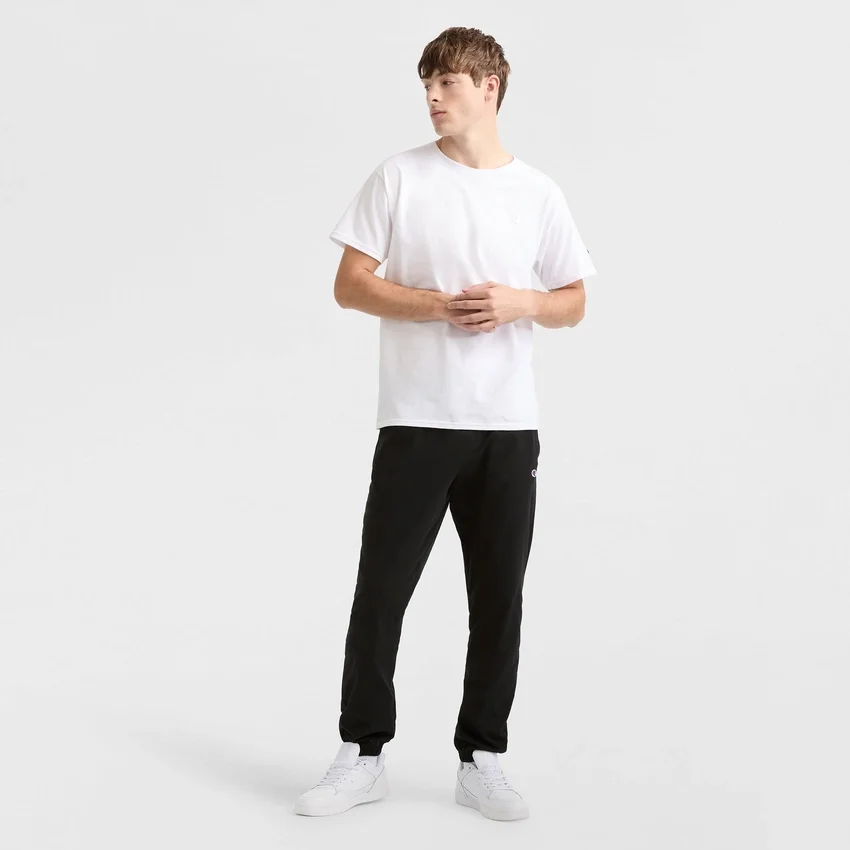 Pantalon de détente léger, ourlet resserré, C Logo
