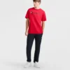 Pantalon de détente léger, ourlet resserré, C Logo