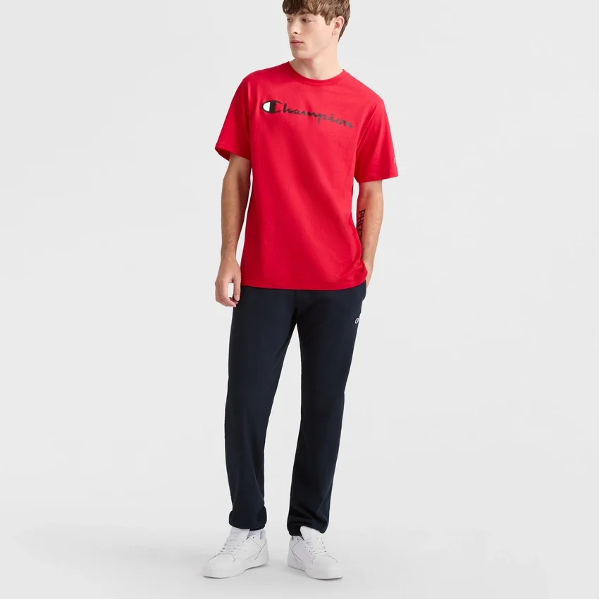 Pantalon de détente léger, ourlet resserré, C Logo