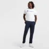 Pantalon de détente léger, ourlet resserré, C Logo