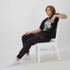 Pantalon de survêtement cintré Reverse Weave à petit logo