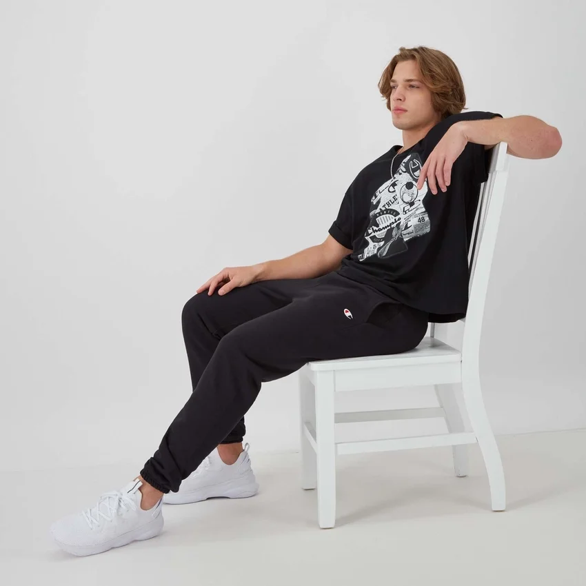 Pantalon de survêtement cintré Reverse Weave à petit logo