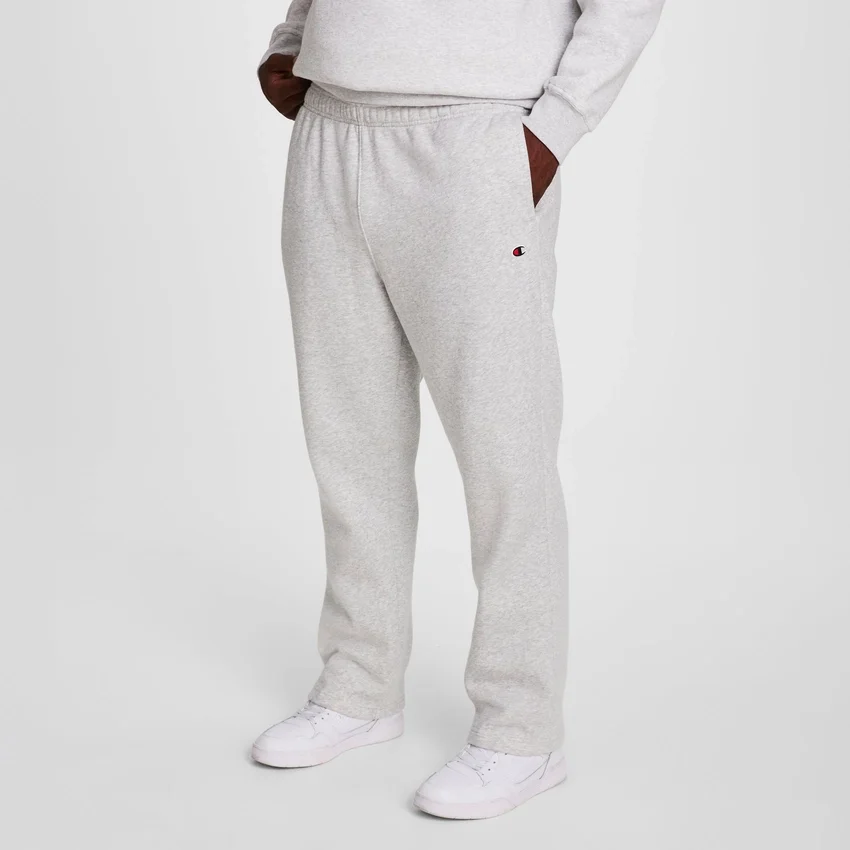 Pantalons de survêtement Powerblend, ourlet ouvert, C Logo - Grandes tailles