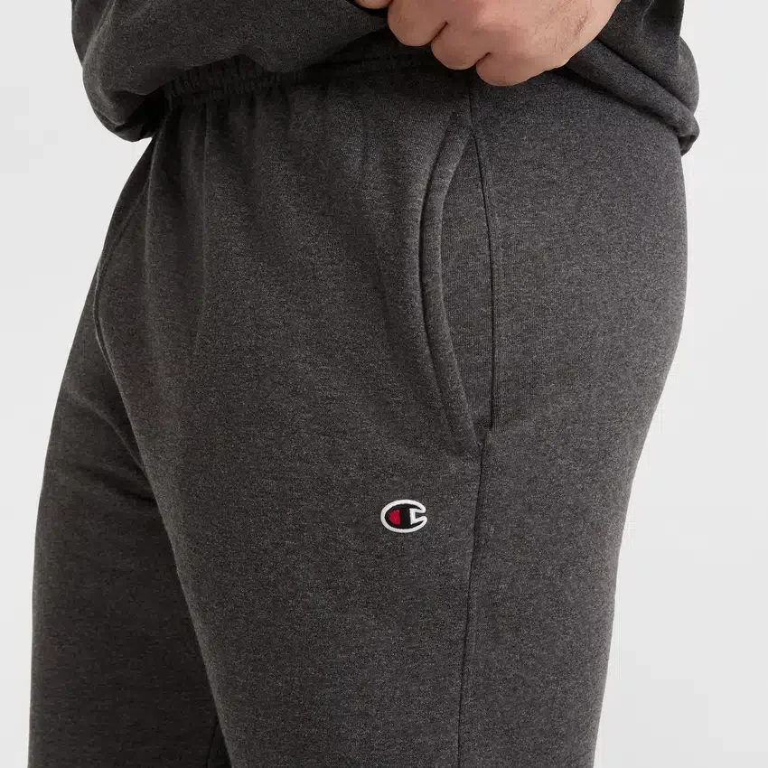 Pantalons de survêtement Powerblend, ourlet ouvert, C Logo - Grandes tailles