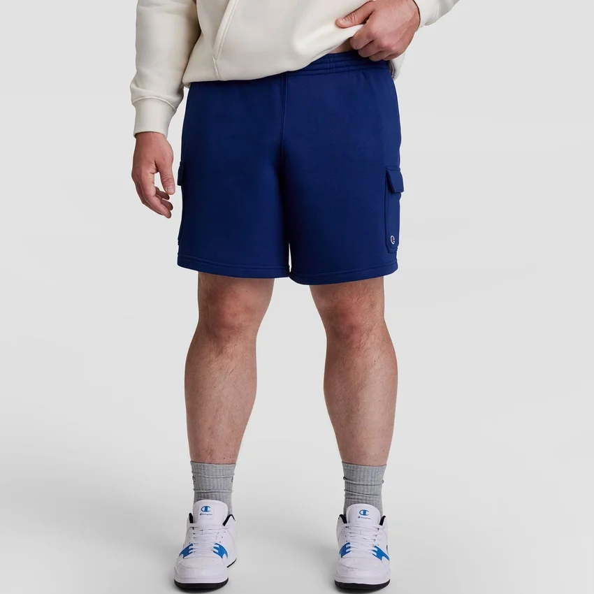 Short cargo en polaire 8", C Logo
