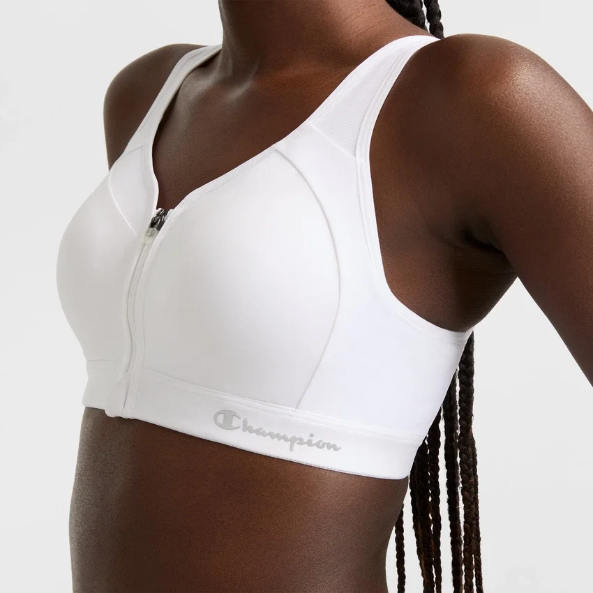 Soutien-gorge de sport Motion Control à fermeture éclair