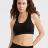 Soutien-gorge de sport sans coutures à dos nageur