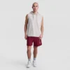 Sweat à capuche sans manches, C Logo brodé