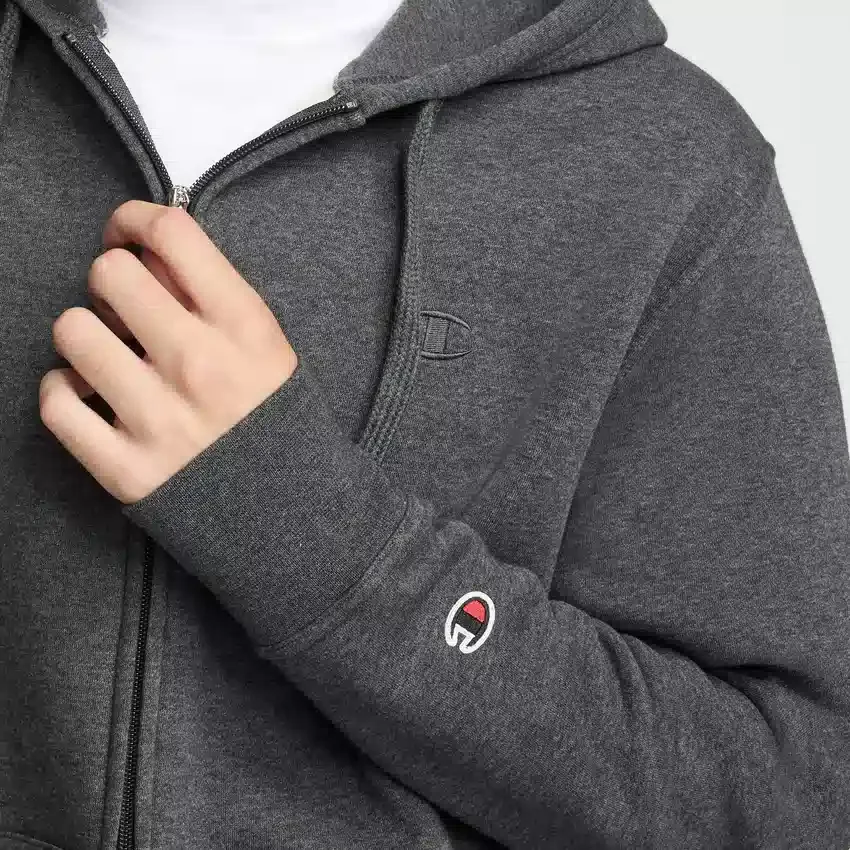 Sweat à capuche zippé Powerblend, C Logo