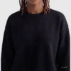 Sweat à col rond Powerblend, Script Logo brodé en lettres cursives
