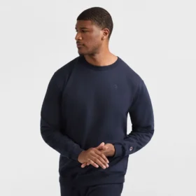 Sweat-shirt à col rond Powerblend, C Logo - Grandes tailles