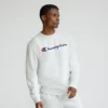 Sweat-shirt à col rond Powerblend, Script Logo