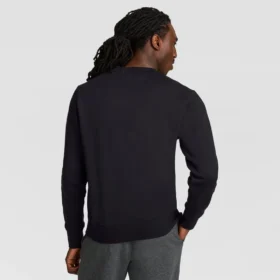 Sweat-shirt à col rond Powerblend, Script Logo ton sur ton