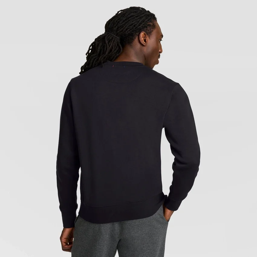 Sweat-shirt à col rond Powerblend, Script Logo ton sur ton