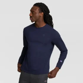 T-shirt classique à manches longues, C Logo brodé