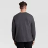 T-shirt classique à manches longues, C Logo brodé - Grandes tailles
