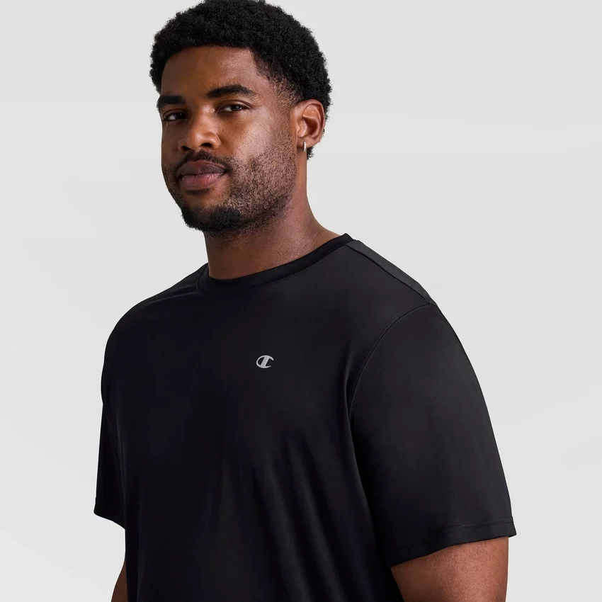 T-shirt de sport, C Logo réfléchissant - Grandes tailles
