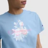 T-shirt graphique « Blurred Roses », C Logo